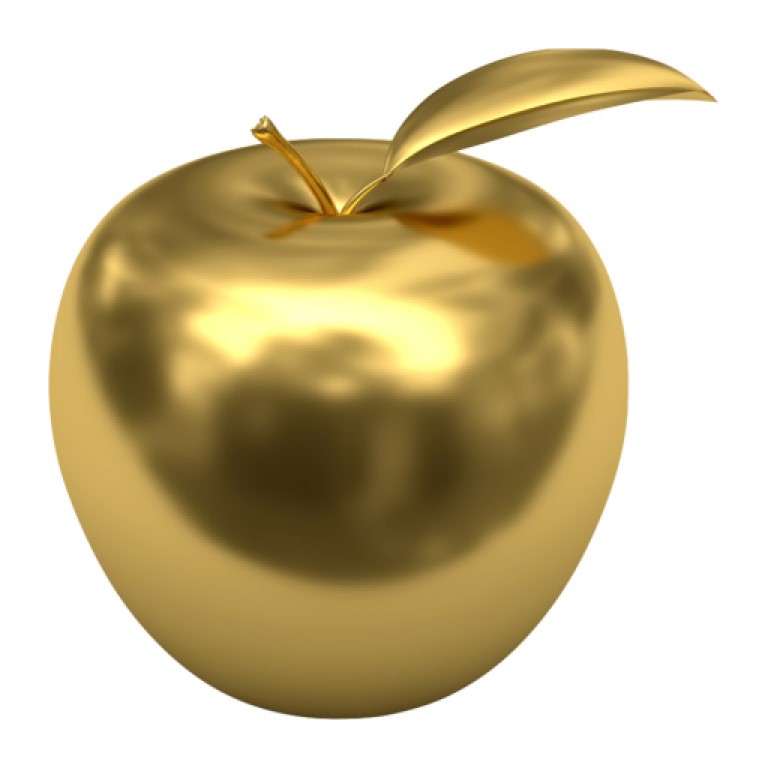 a golden apple