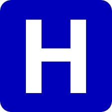 sign for hospital